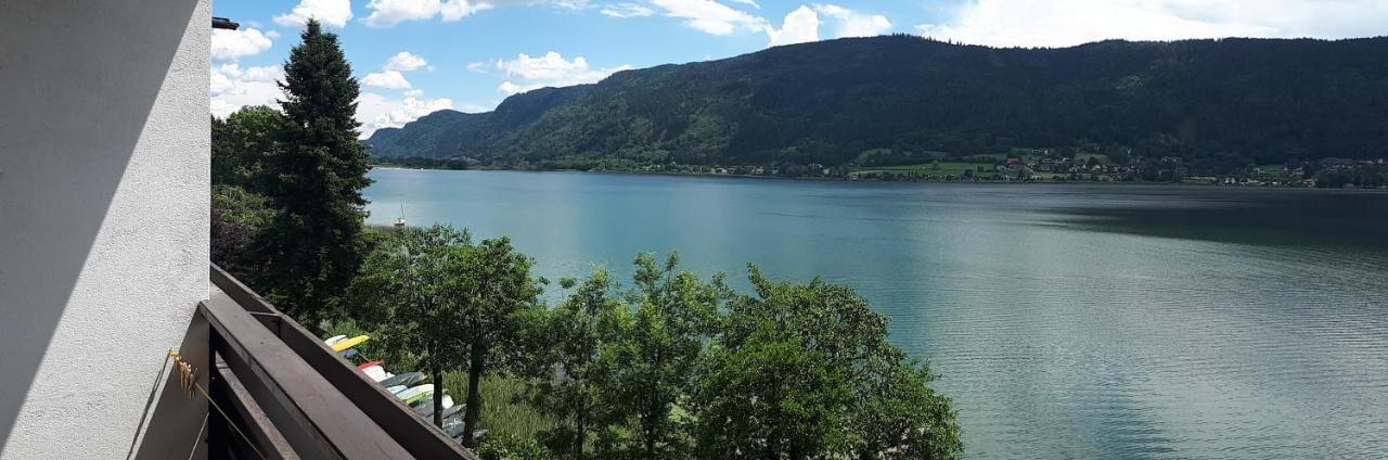 Anna Seeblick Appartement, Haus Haensel&Gretel Am Ossiachersee Mit Direktem Seezugang, Hallenbad Боденсдорф Экстерьер фото