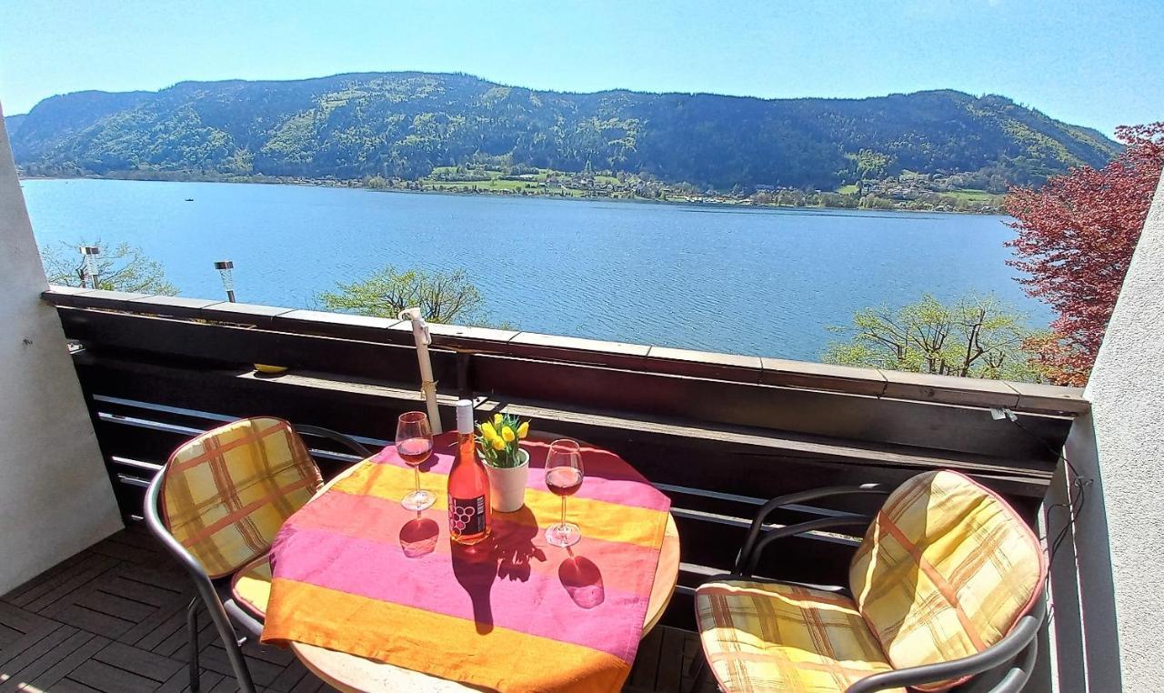 Anna Seeblick Appartement, Haus Haensel&Gretel Am Ossiachersee Mit Direktem Seezugang, Hallenbad Боденсдорф Экстерьер фото