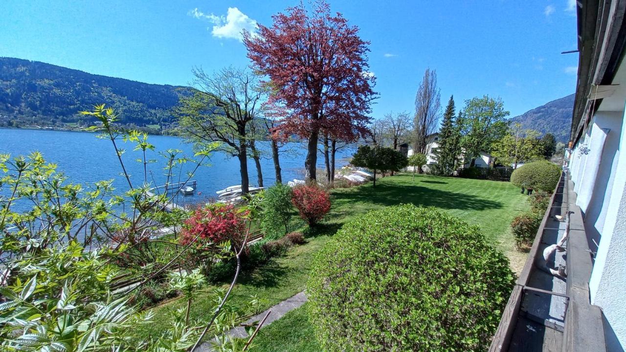 Anna Seeblick Appartement, Haus Haensel&Gretel Am Ossiachersee Mit Direktem Seezugang, Hallenbad Боденсдорф Экстерьер фото