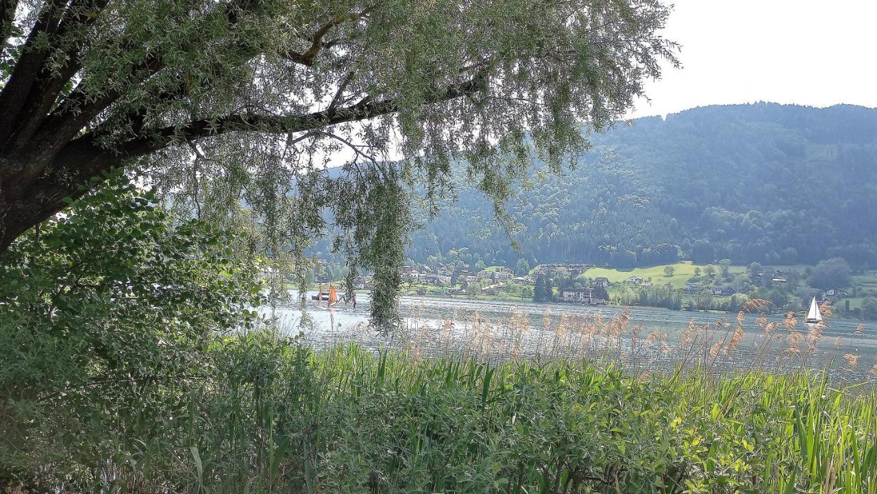 Anna Seeblick Appartement, Haus Haensel&Gretel Am Ossiachersee Mit Direktem Seezugang, Hallenbad Боденсдорф Экстерьер фото