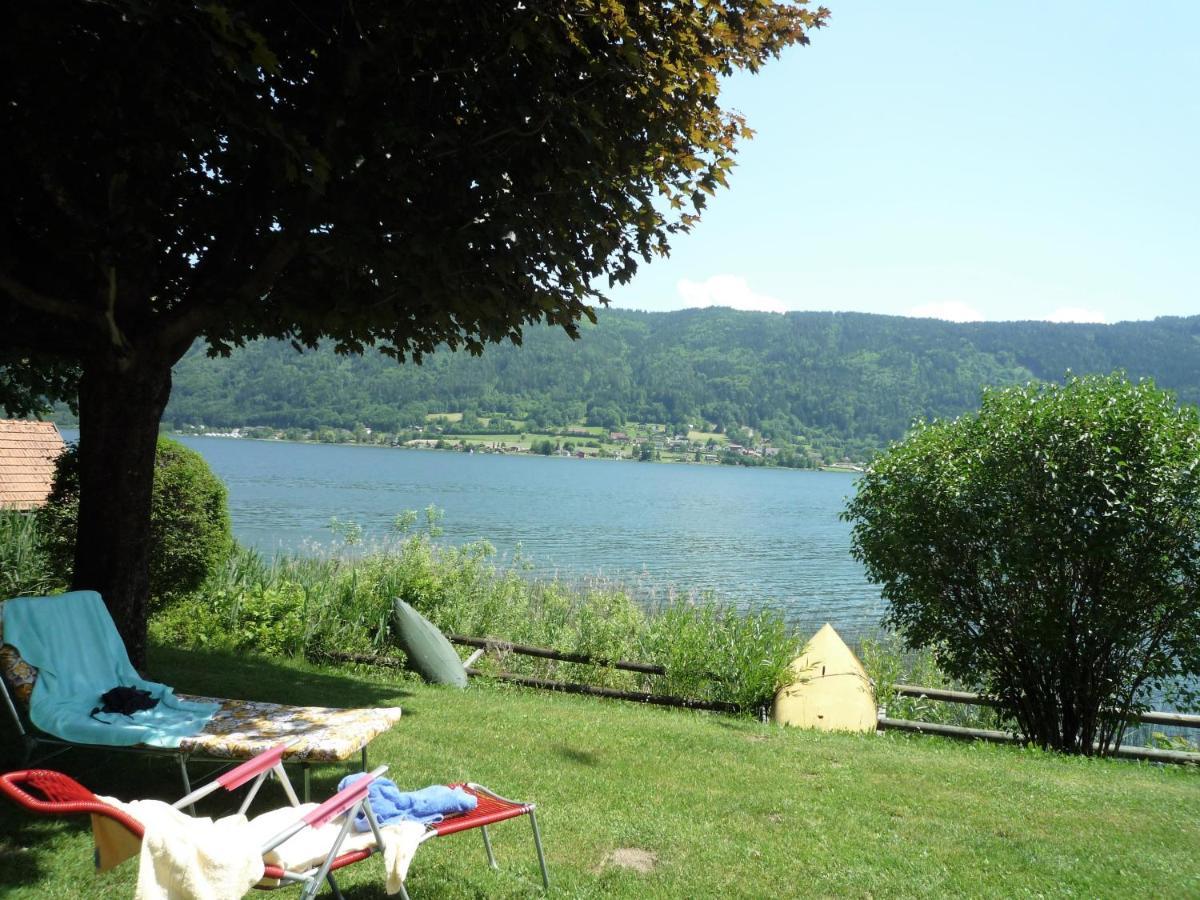 Anna Seeblick Appartement, Haus Haensel&Gretel Am Ossiachersee Mit Direktem Seezugang, Hallenbad Боденсдорф Экстерьер фото