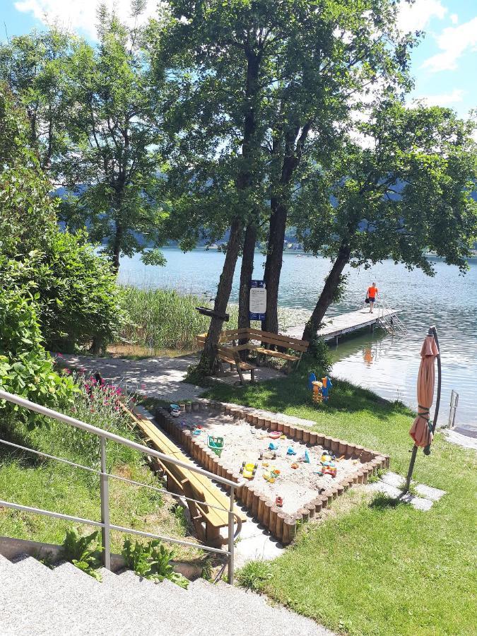 Anna Seeblick Appartement, Haus Haensel&Gretel Am Ossiachersee Mit Direktem Seezugang, Hallenbad Боденсдорф Экстерьер фото