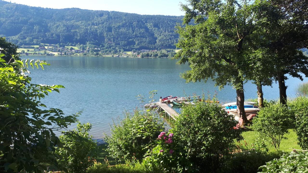 Anna Seeblick Appartement, Haus Haensel&Gretel Am Ossiachersee Mit Direktem Seezugang, Hallenbad Боденсдорф Экстерьер фото