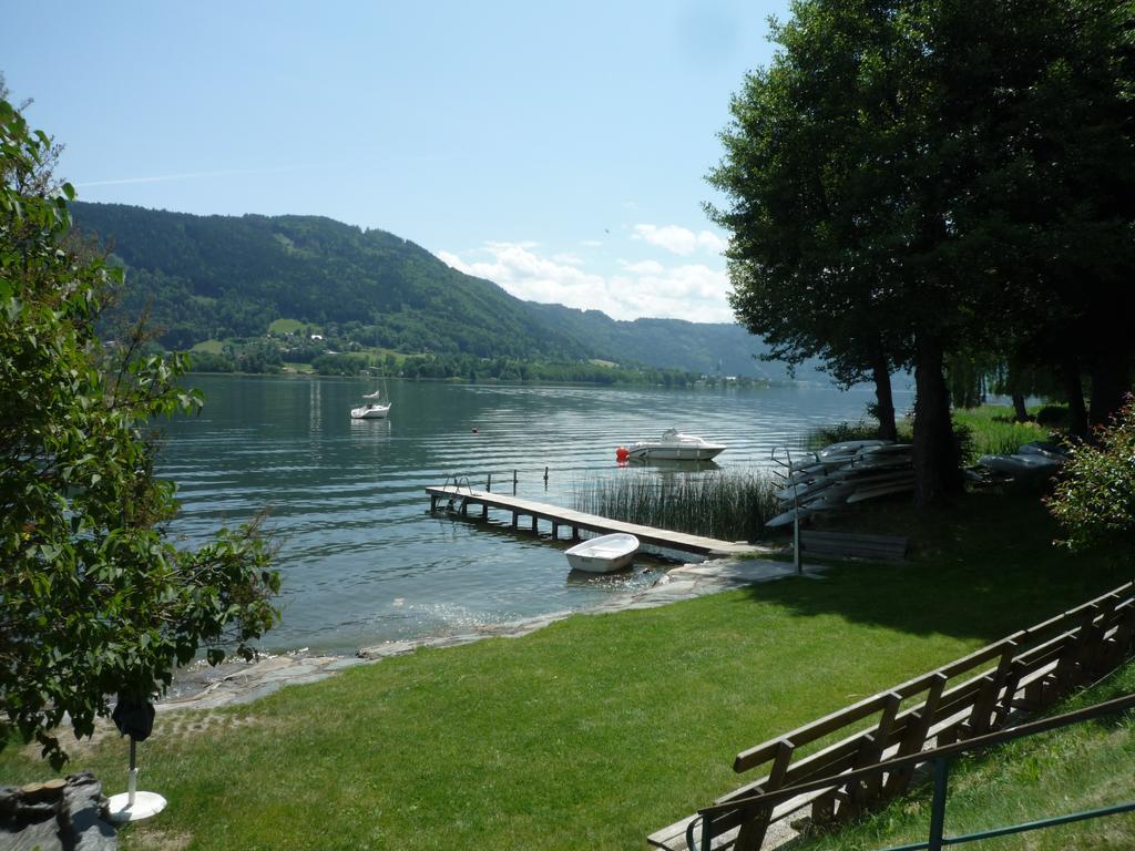 Anna Seeblick Appartement, Haus Haensel&Gretel Am Ossiachersee Mit Direktem Seezugang, Hallenbad Боденсдорф Экстерьер фото